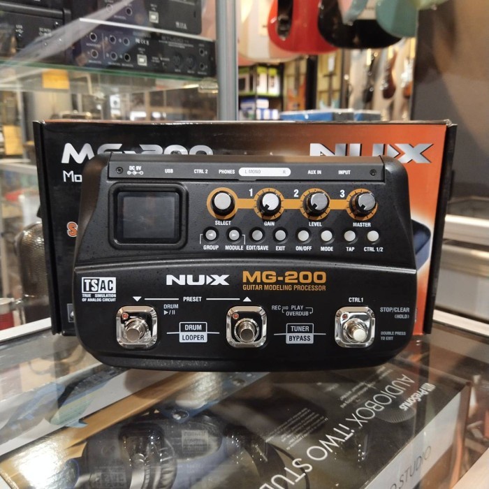 Nux MG-200 Guitar Effect Modelling Processor