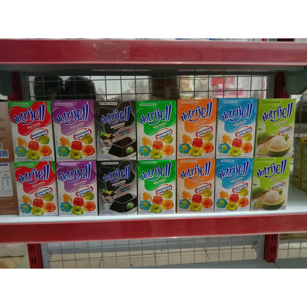 

NUTRiJELL SACHET EKONOMiS 10G AiR 400ML BUBUK SERBUK PUDiNG JELLY AGAR AGAR RASA LENGKAP