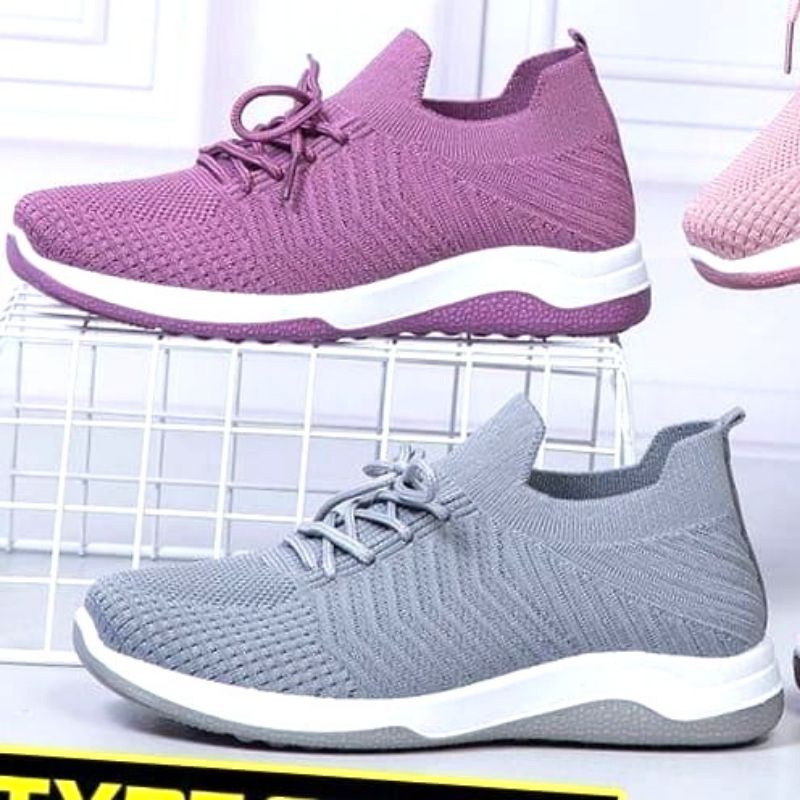 Sepatu wanita sneakers Feata A2020 A1071 A013 import korea version terbaru sol anti selip