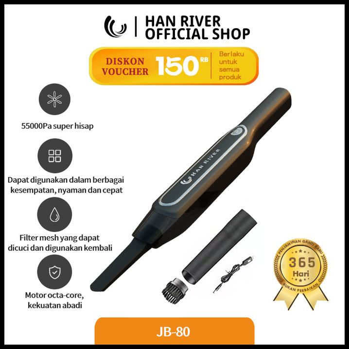 Jual Han River Car Vacuum Cleaner Jb Penyedot Debu Black Shopee