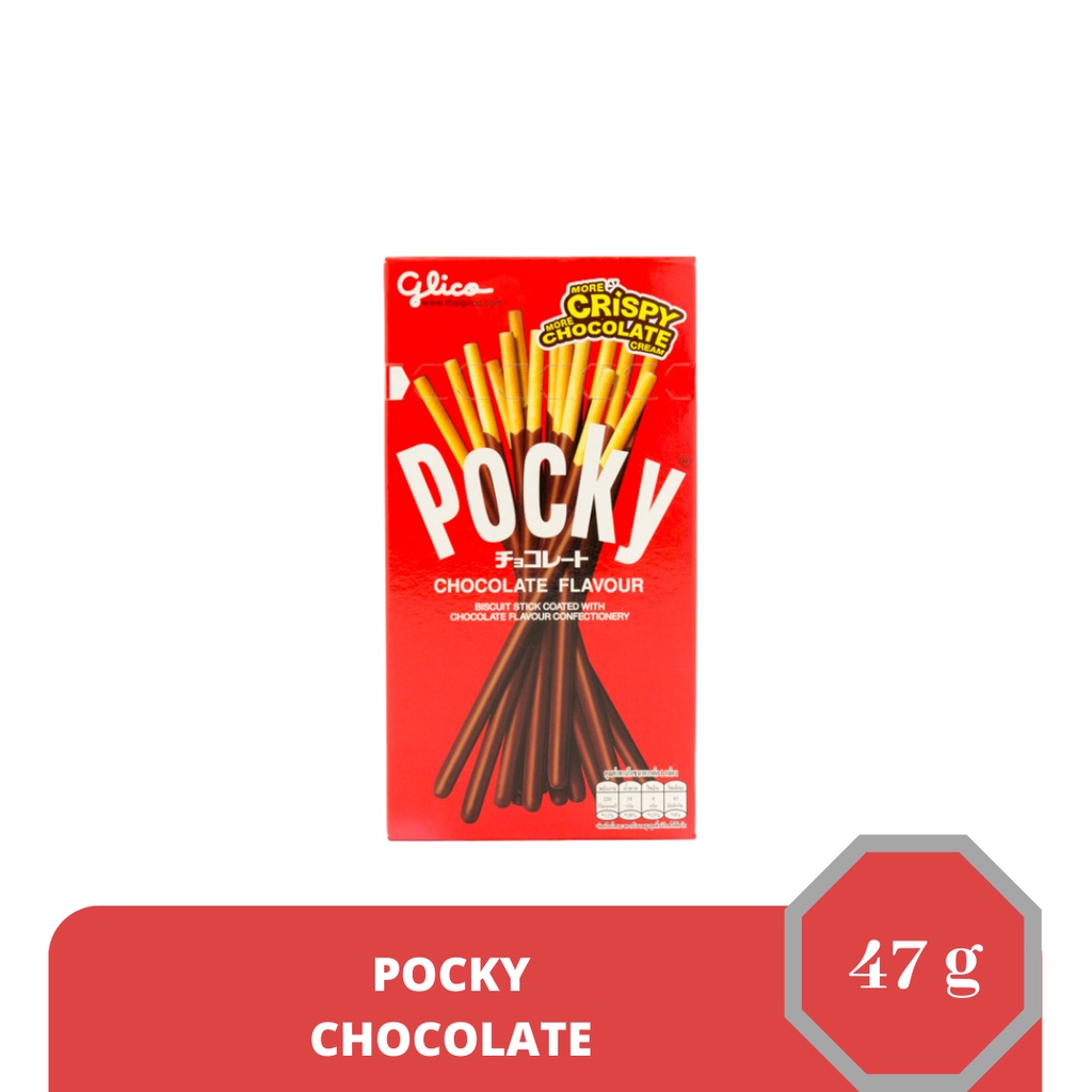 

Glico Pocky Wafer Stick - Rasa Chocolate 47g