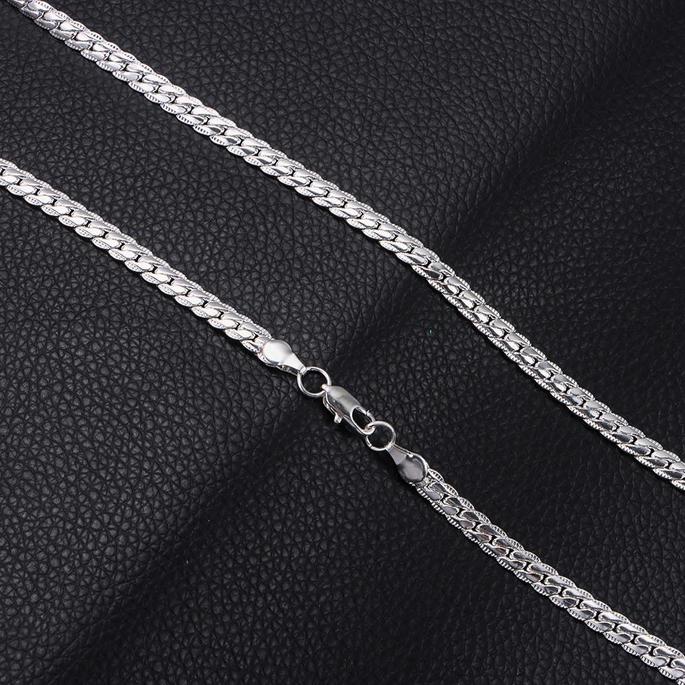 Kalung Lapis Emas 18K Gaya Hip Hop Untuk Pria