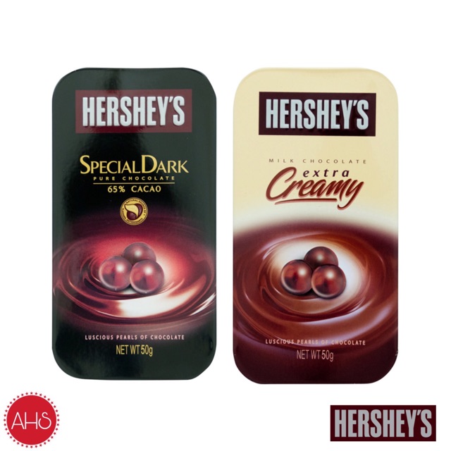 

HERSHEY’S Chocolate Pearls Special Dark Extra Creamy 50g [ Hersheys Hershey ]