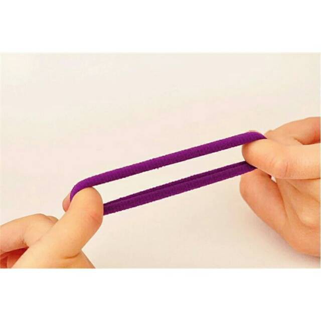 grosir  Ikat rambut wol karet isi 48 PCS/Ikat rambut terlaris