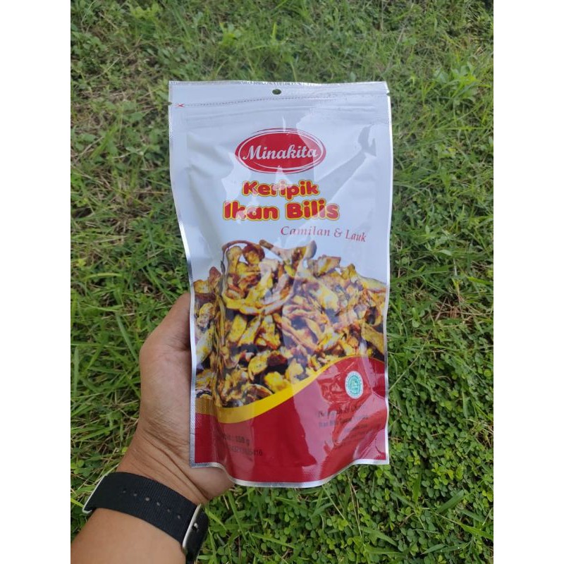 

Keripik Ikan Bilis cemilan gurih