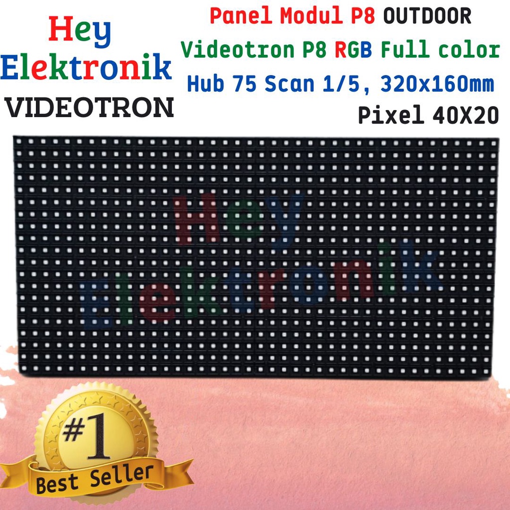 Panel Module Model LED P8 RGB outdoor FULL COLOR SMD Running Text