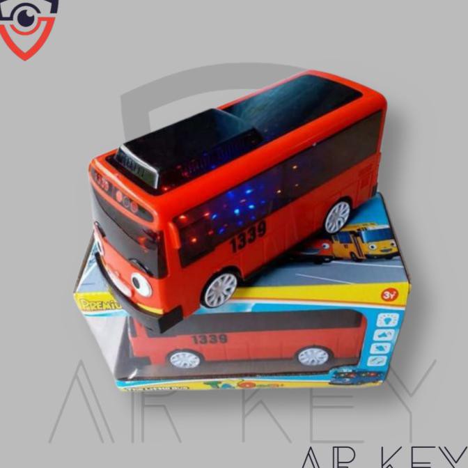 Mainan Mobil Bis Tayo Besar Ada Musik Dan Lampu - Merah Terlaris