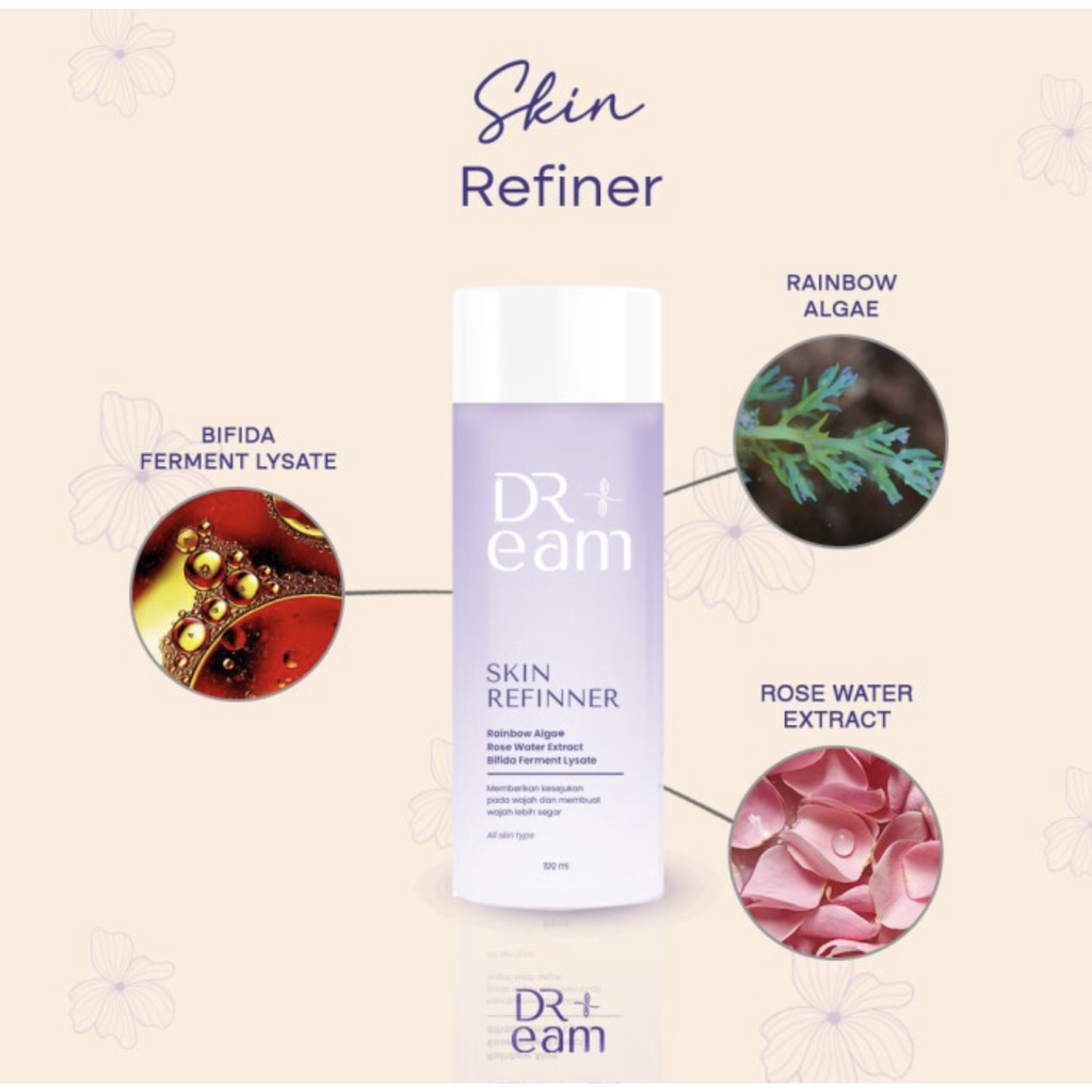 DR+Eam Skin Refinner / Toner Wajah