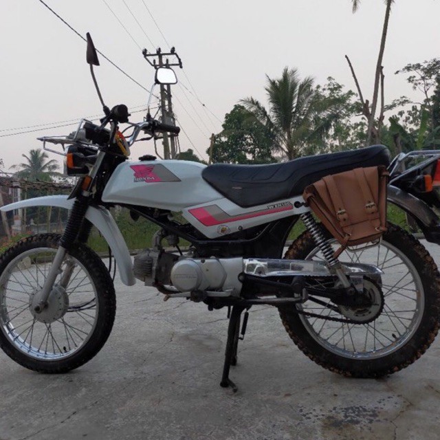 KLASIKUY - Model 01 : Tas Motor Side Bag Samping Motor Klasik Custom Japstyle