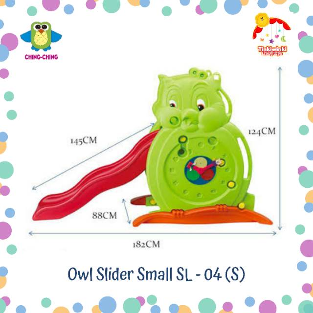 Perosotan Ching Ching Owl Slide Small (SL 04)