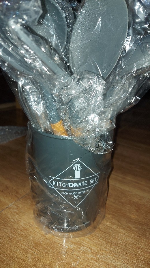 Starlight Spatula Set Alat Masak Silicone Utensile  Kitchen Set Sutil Peralatan Masak Hcu401