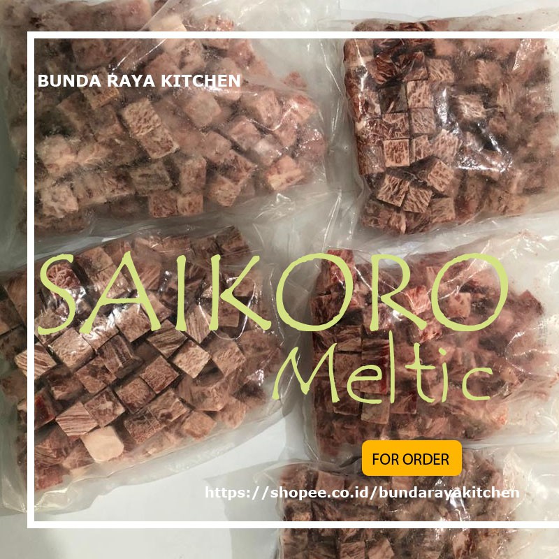 

SAIKORO BEEF / Wagyu Cubes Harga per/1Kg - Harga Termurah!!