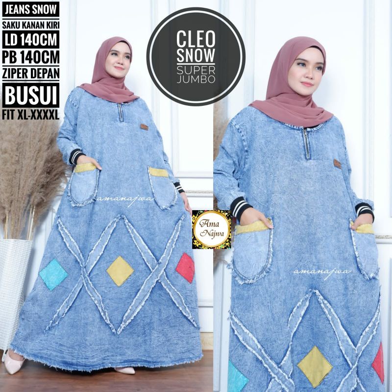 Cleo Snow Dress Jumbo by Ama Najwa