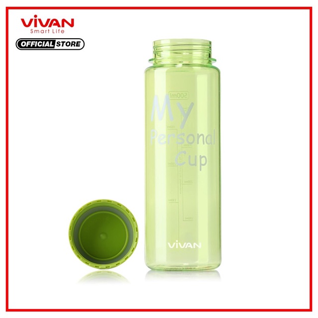 VIVAN Tumbler Botol Air Minum 500ml Portable Plastic Cup - 1180