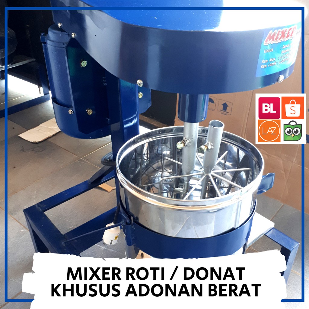 Mixer Donat Rakitan Review Mixer Donat Mesin Mixer Roti Shopee Indonesia