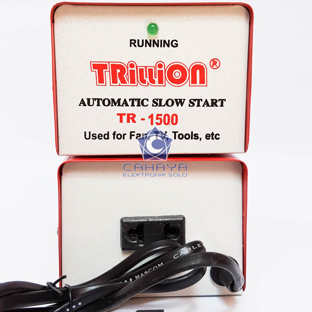 Inverator Soft Start Trillion 1500 W Power 1500W Watt Slow Anti Jeglek