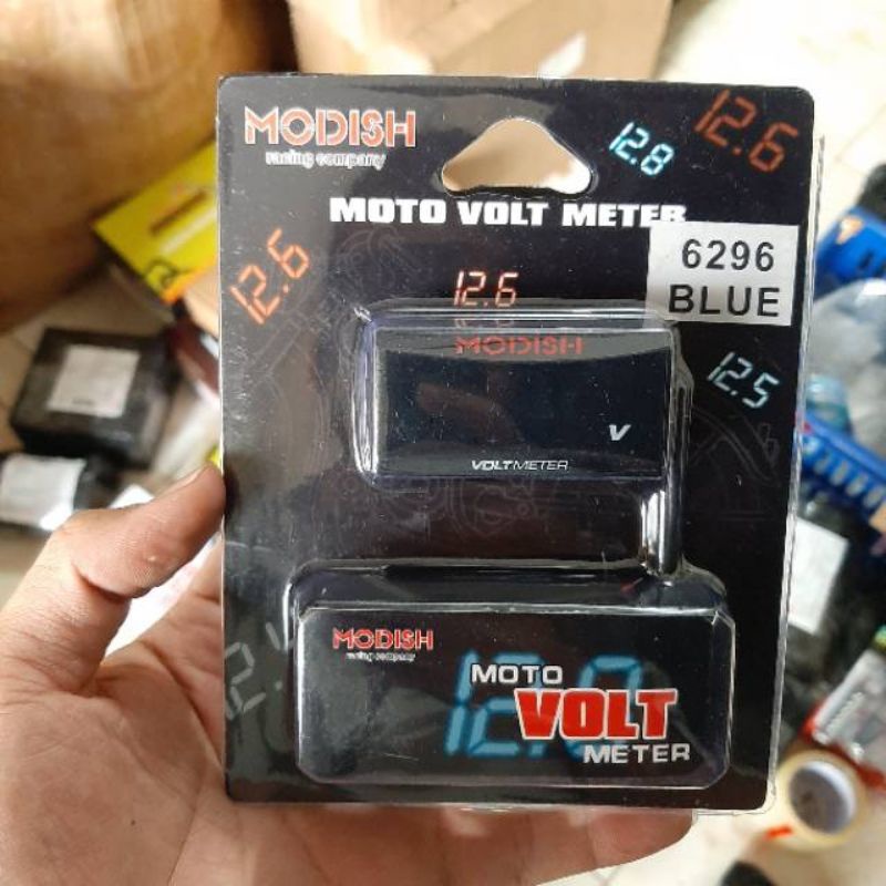 Volt meter Aki - voltmeter aki waterprof nmax Aerox Nouvo