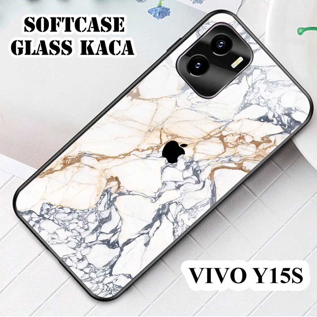 Softcase Glass Kaca VIVO Y15 S - Casing HP VIVO Y15 S[ S47].