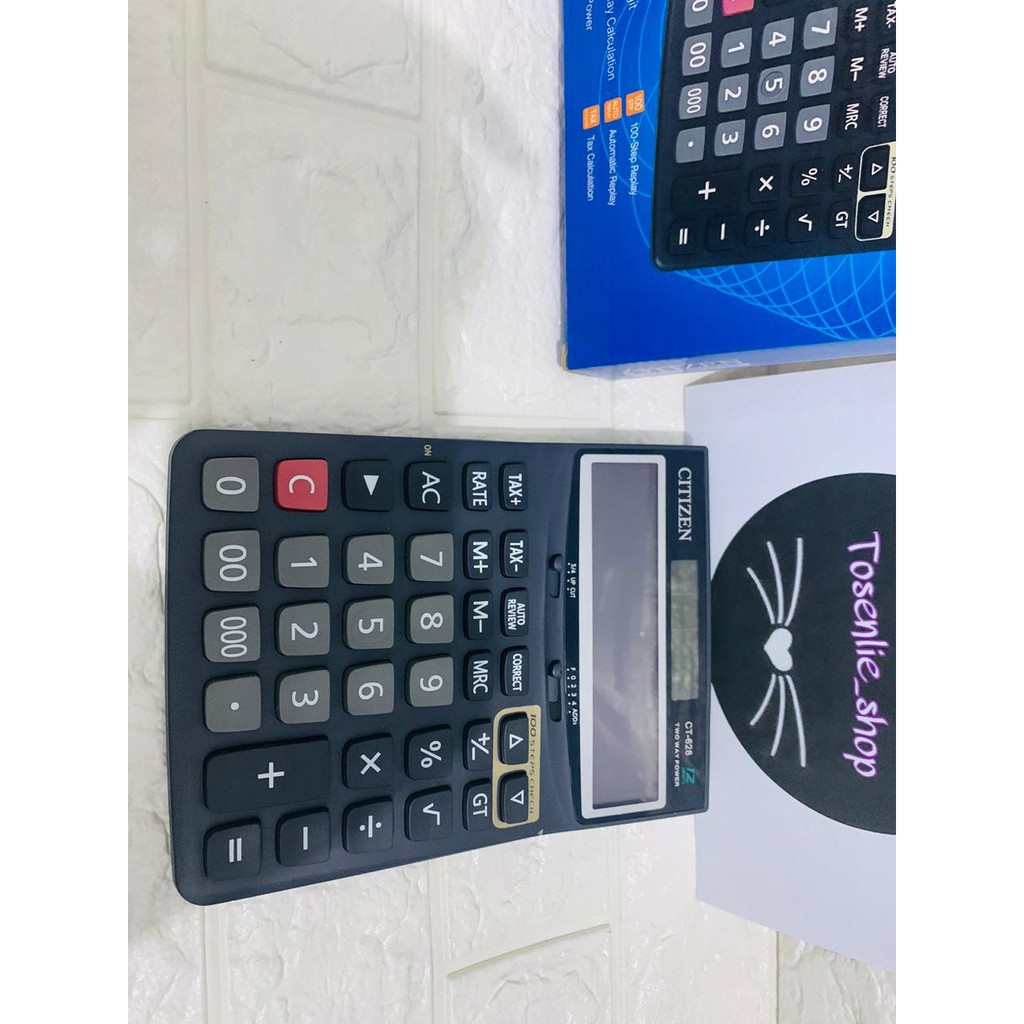 

KALKULATOR CITIZEN CT-628 - CALCULATOR TYPE CT 628