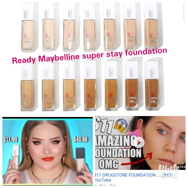 120128 Ready Maybelline 24h Superstay Full Coverage Foundation