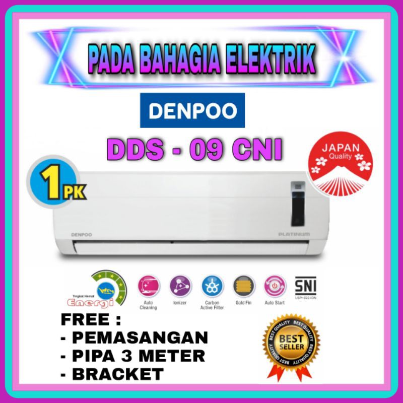 AC SPLIT 1 PK DENPOO DDS - 09 CNI