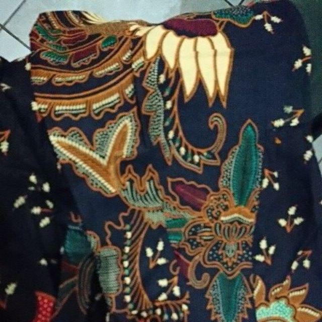 Batik Couple Sania Ruffle Batik Ori Ndoro Jowi Garansi Termurah Motif Terbaru