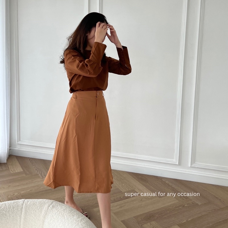 PORO NAKA - NAMA Skirt | Rok Panjang, Maxi Cotton Skirt