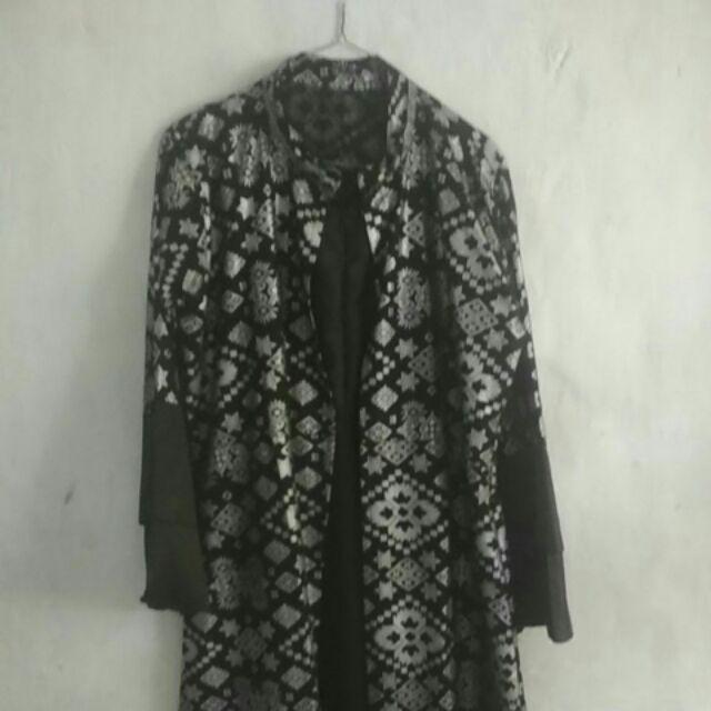 Gamis Cardy Murah Gamis Batik Katun Mix Prada Maxsmarra<br />busui(resleting Depan)<br />allsize Ld 105 Pb 140