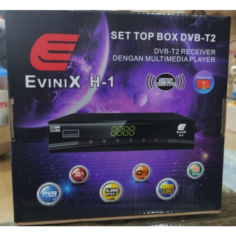 SET TOP BOX EVINIX H-1 DBV-T2