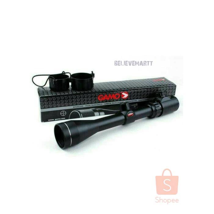 TEROPONG TPO2G183 TELESKOPE GAMO39X40 RGB TELESCOPE SENAPAN RETICLE MILDOT