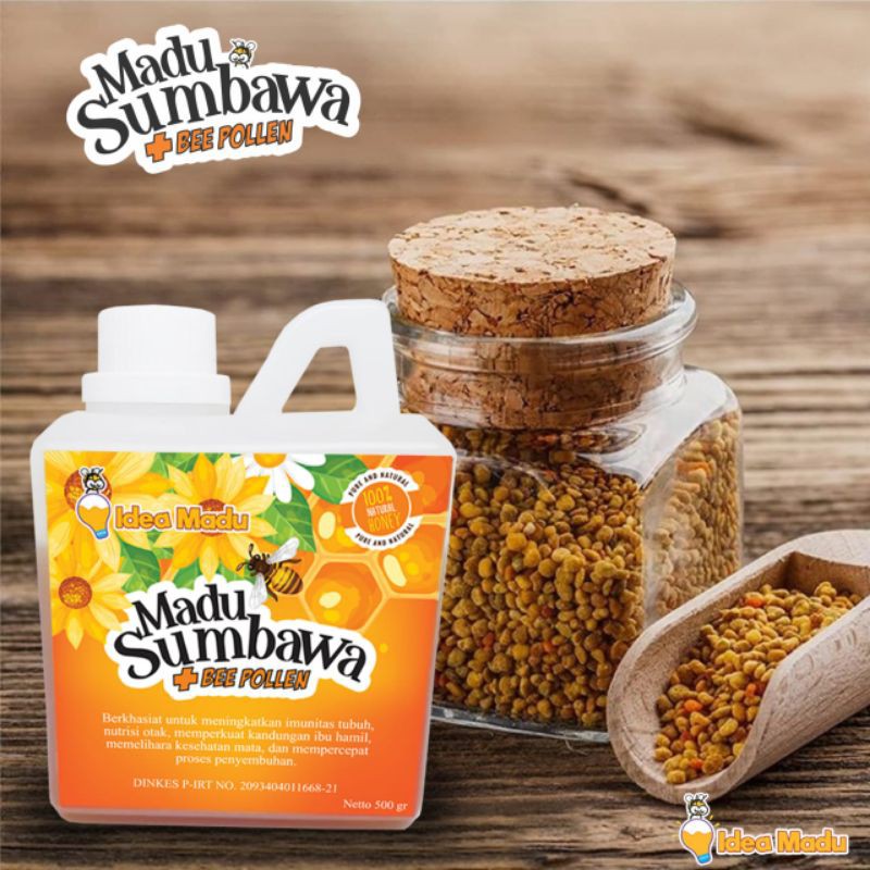 

Madu Sumbawa Bee Pollen 500 gram