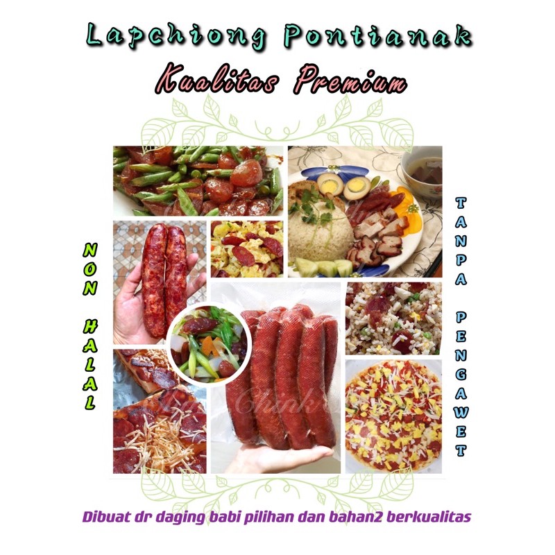 

Lapchiong Pontianak Chink Chink Kualitas Premium Kemasan 1 kg