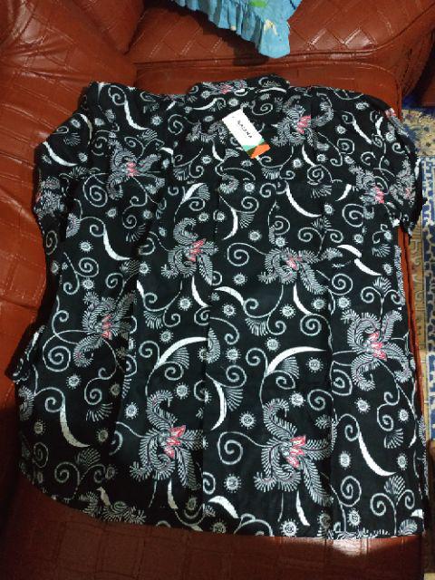 Baju Batik Couple Gamis Jumbo Murah Pasangan Modern Muslim  |klyn-005 Sriwedari