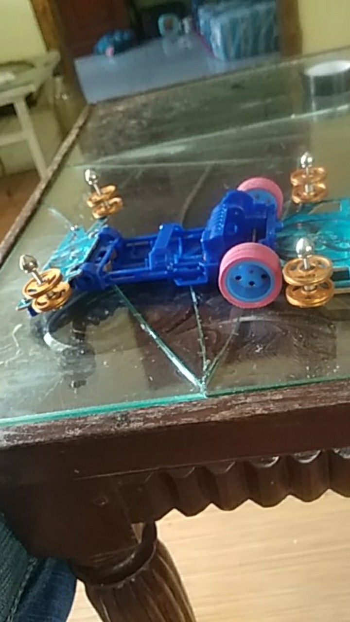 Roller Tamiya Plastik + Tiang Murah Kunci Pas