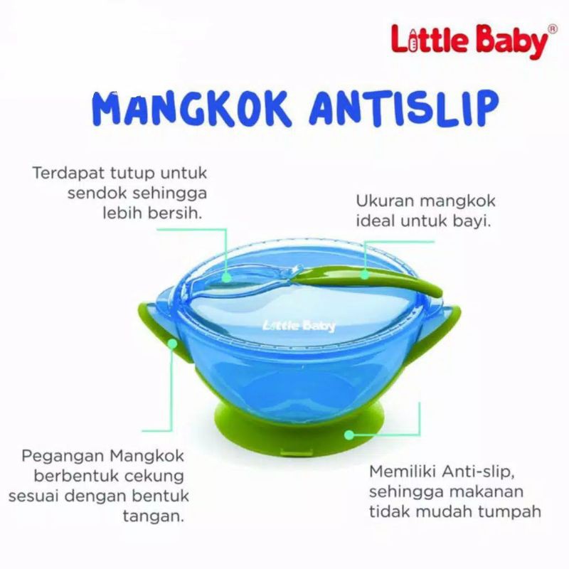 Little Baby Suction Bowl Mangkok Antislip / Mangkok makan bayi antislip