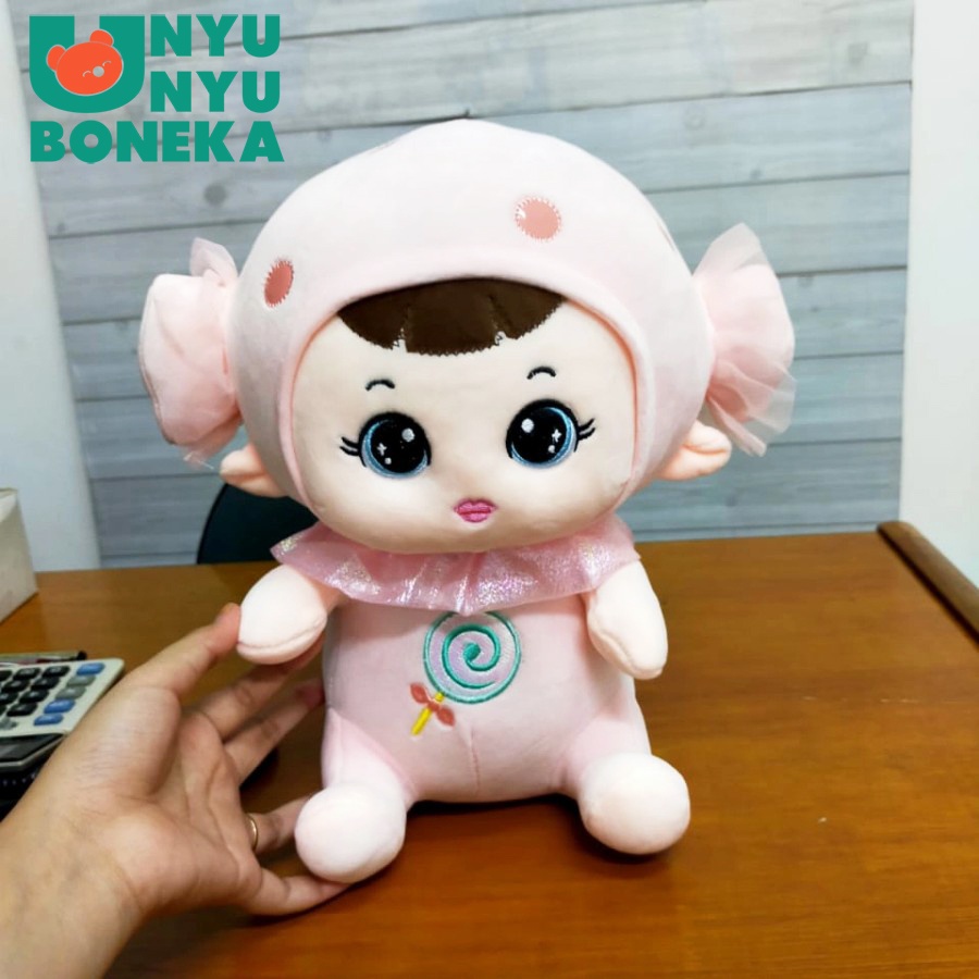 Boneka Cewe Permen Size 12&quot;/30cm/Candy/HadiahSouvenir/Ultah