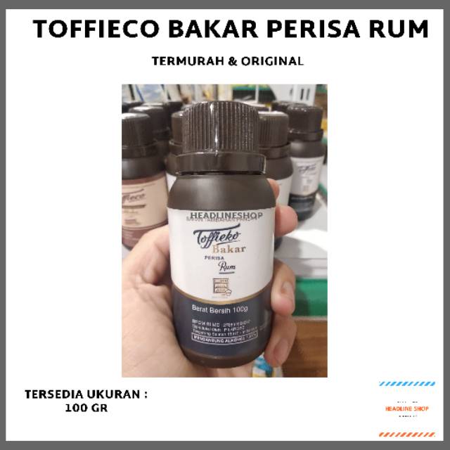 

Toffieco Bakar Perisa Rum 100 gr ORIGINAL