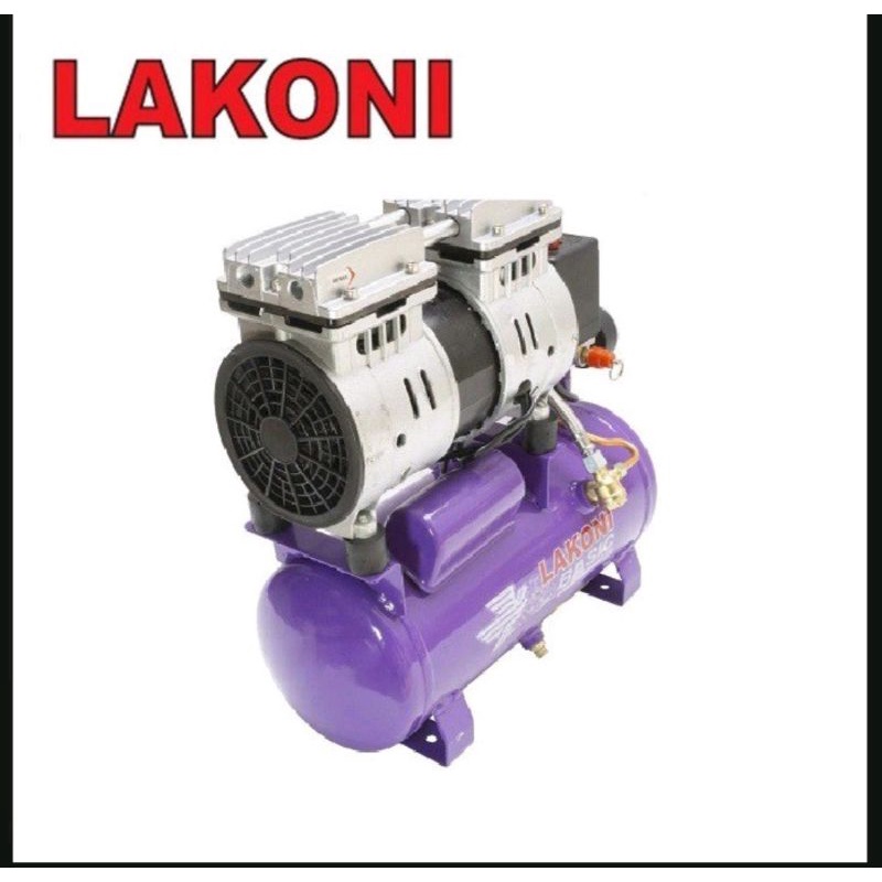 Kompresor Lakoni Basic 9S Kompresor Silent Oilles 0.75 HP Compressor 9 S LAKONI