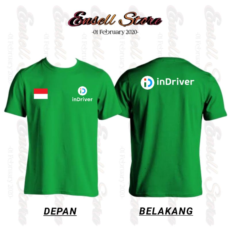 Kaos Ojek Online/Kaos Driver Ojol/Kaos Indriver Ojol •EnsellStore•