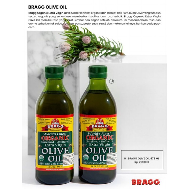 

bragg olive oil 473Ml
