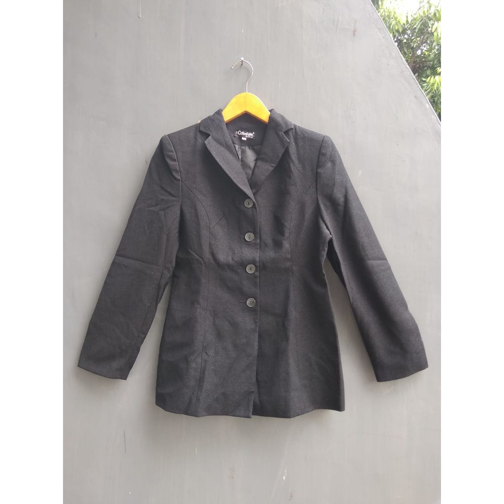 BLAZZER KERJA / BLAZZER WANITA / BLACK