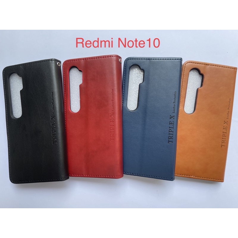 Leather Wallet Flip New Redmi Note 10