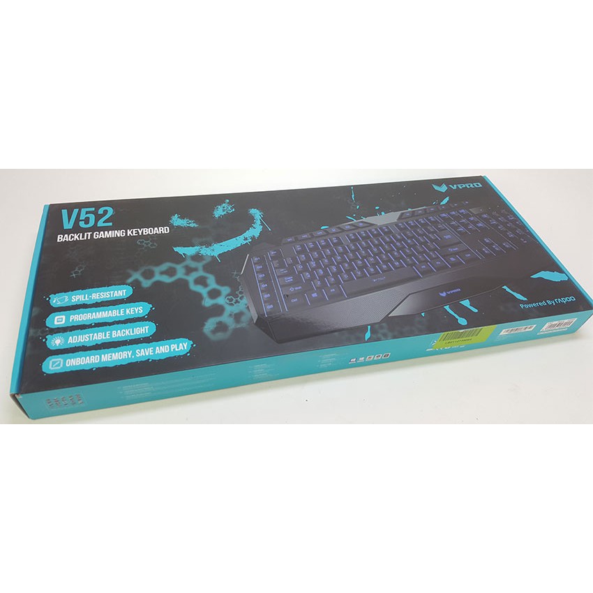 KEYBOARD GAMING RAPOO VPRO V52S