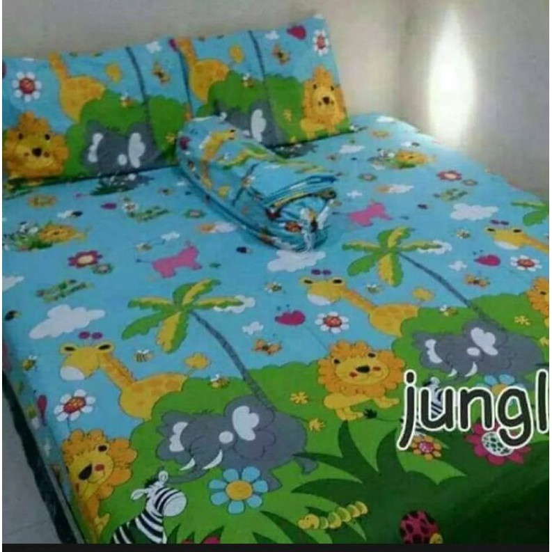 SEPREI SAFARI / SEPRAI HAPPY JUNGLE BLUE UK 160X200