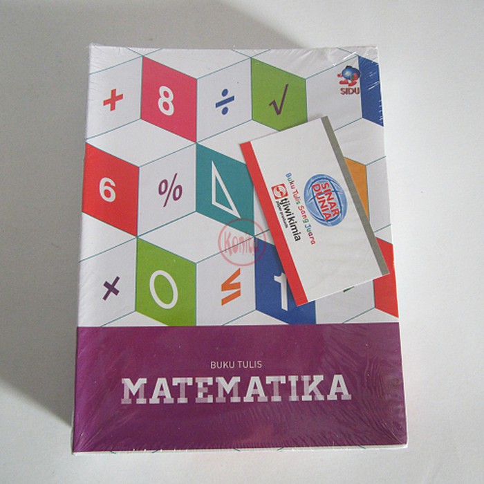 Buku Tulis Matematika Kotak-kotak SIDU 38 Lembar | Shopee Indonesia