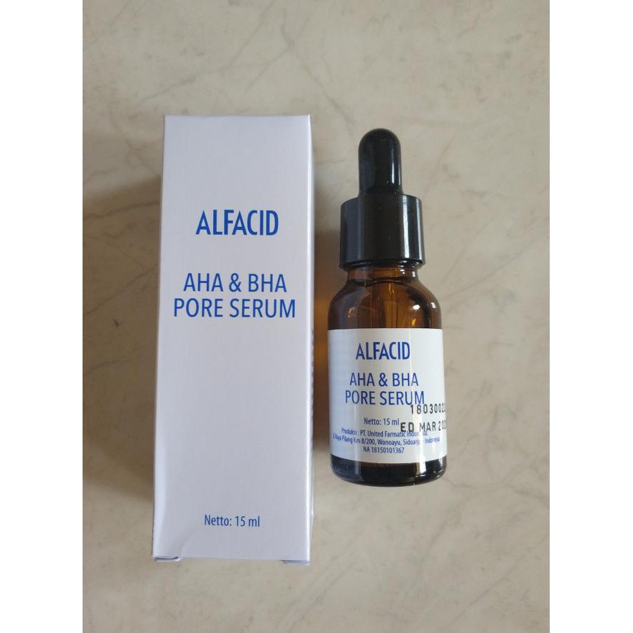 KQLT PRIMADERMA ALFACID AHA & BHA PORE SERUM - MENGECILKAN PORI-PORI A9NY