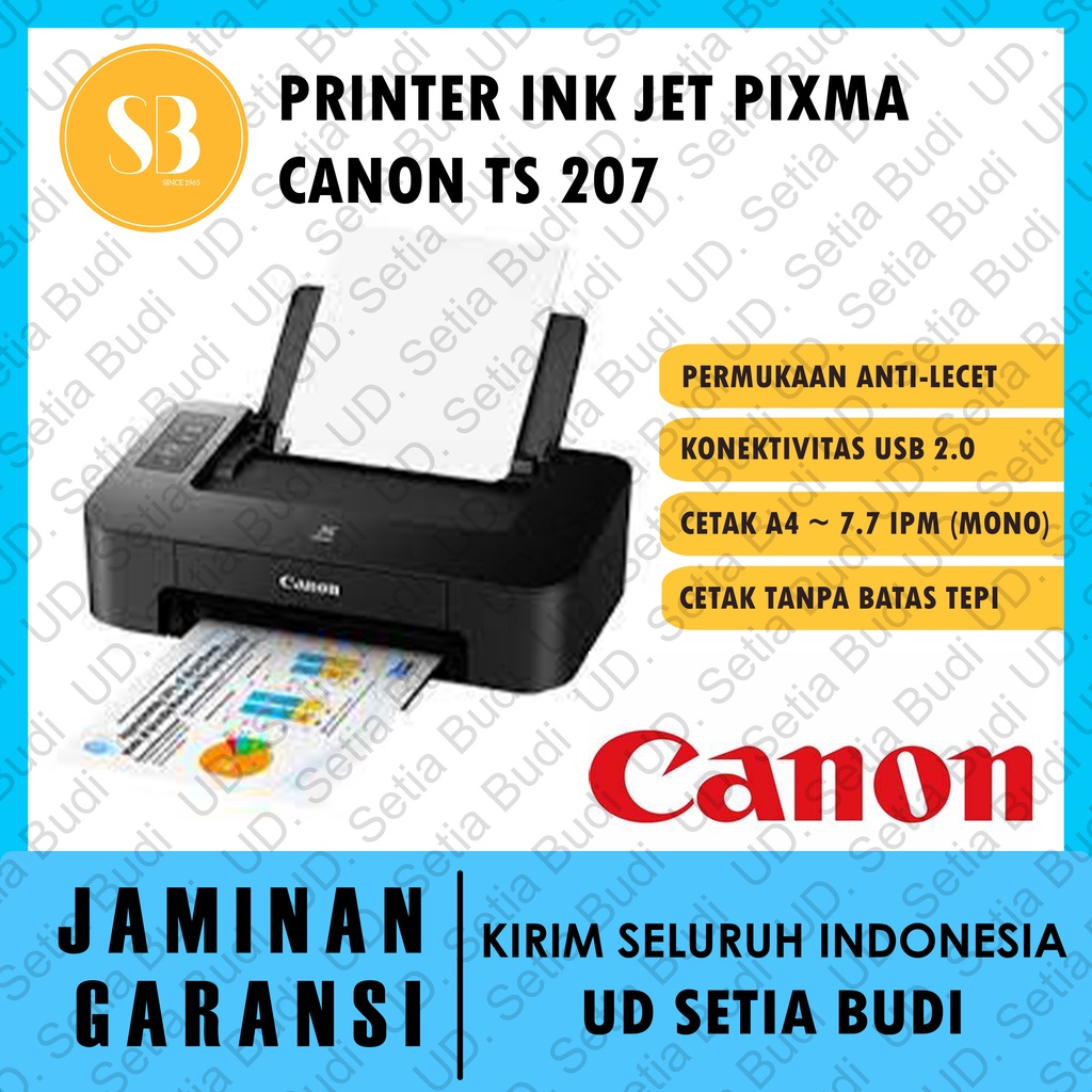 Printer Ink Jet Canon Pixma TS -207 TS207