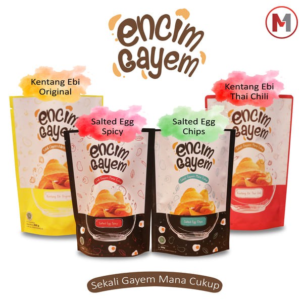 

Kripik Kentang - Encim Gayem