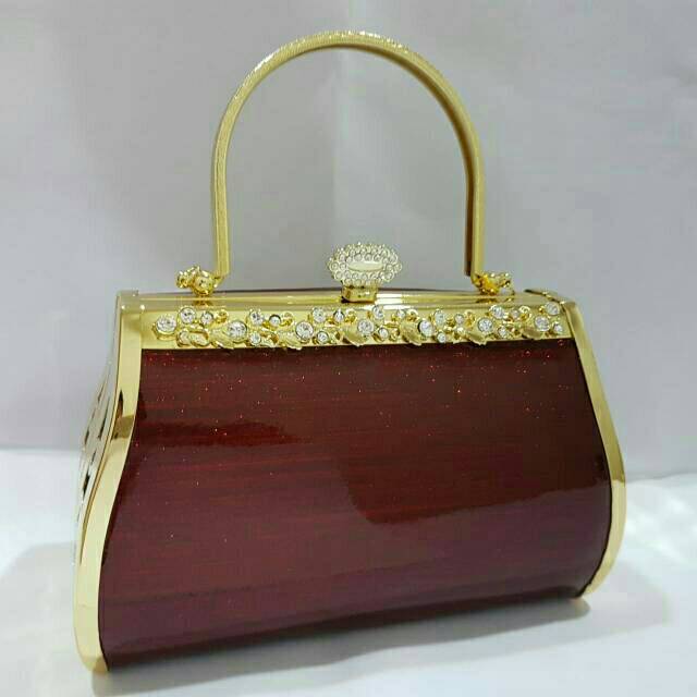 Tas Pesta Farnell Wanita Cantik  2856 Clutch Kondangan Import Besar