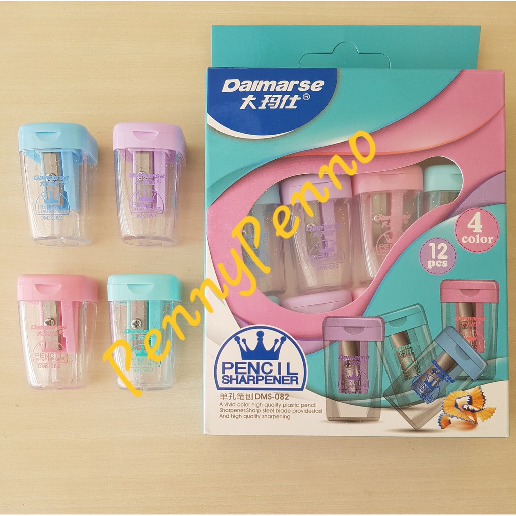 

Rautan Pensil Model Bak Sampah/ Sharpener Pencil / Serutan